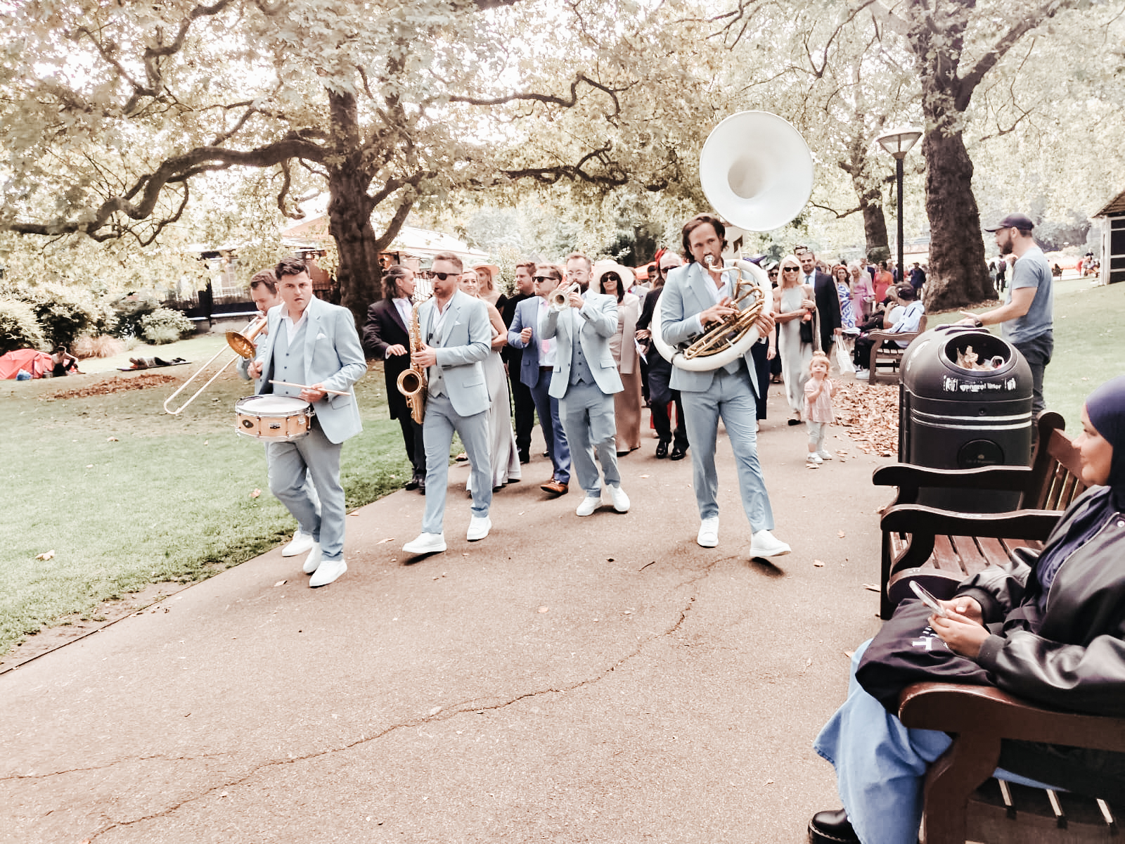 Street jazz band